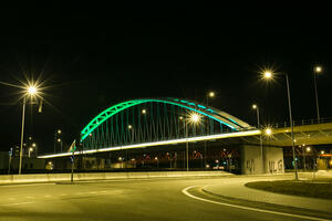 W dniu Św. Patryka gdańskie wiadukty zaświecą się na zielono...