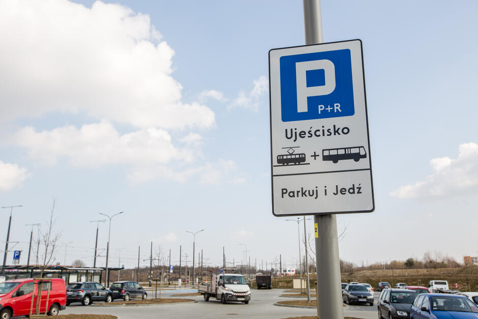 Oznakowanie parkingów Park and Ride w Gdańsku